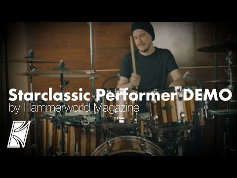 Демонстрация звучания ударной установки Tama Starclassic Performer