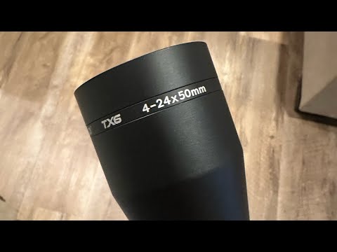 TruGlo TX6 4-24x50mm FFP Scope: Initial Thoughts