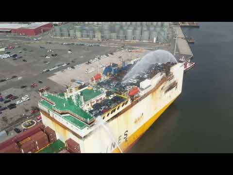 Newark Port Fire Investigation