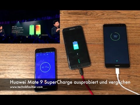 Huawei Mate 9 SuperCharge ausprobiert und verglichen
