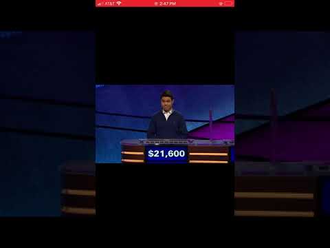 Final Jeopardy #8233 Zach Newkirk Day 2
