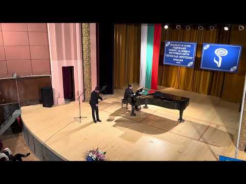 Andryu Mladenov plays Alexander Tekeliev | Clarinet concerto 1st movement |