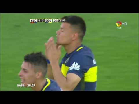 Gol de Bou (0-2) / San Lorenzo 1-2 Boca Juniors  - Fecha 11 Torneo Argentino 2016/17
