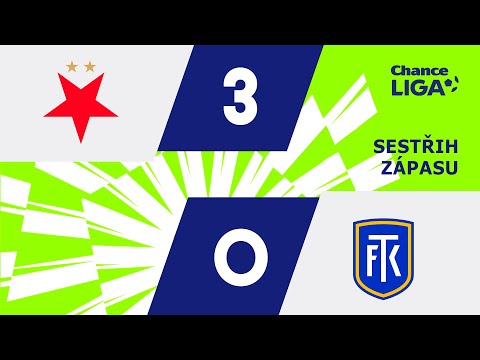 SESTŘIH: Slavia - Teplice 3:0. Velká převaha Pražanů, hosté dohrávali v desíti