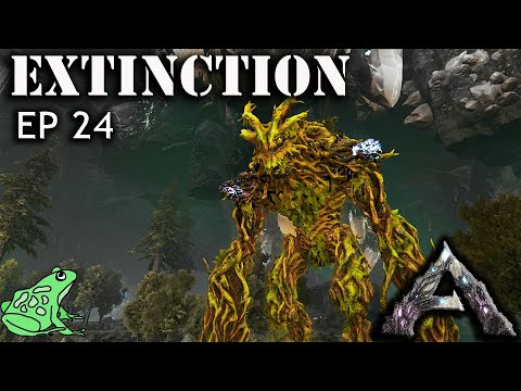 Forest Titan Fight - Ark Extinction Ep 24 - Ark Survival Evolved Gameplay