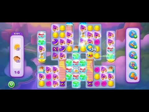 Homescapes ASMR let's play ▶️ game 🎮 8284 level The Song of Ice and Honey ;) Crazy Boosters Game 🎯