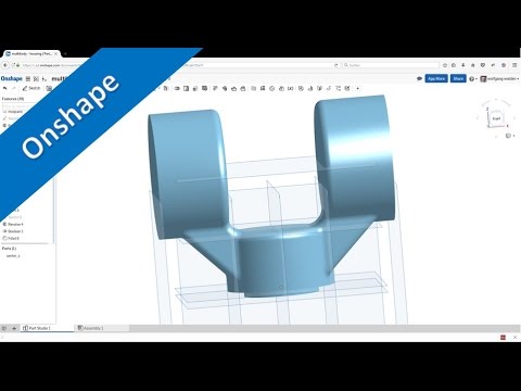 Multi Body Housing Part 1 Exterior Onshape Training Methods