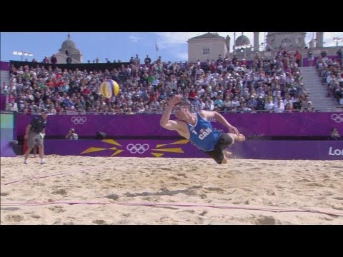 Men's Beach Volleyball Preliminary Round - NOR v CAN | London 2012 Olympics