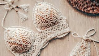 Cropped de crochê em Ponto Abacaxi | parte 1