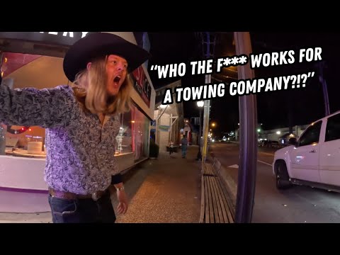 It Wasn't Even His Car!! | Illegal Park In Downtown Gatlinburg & Police Get Involved