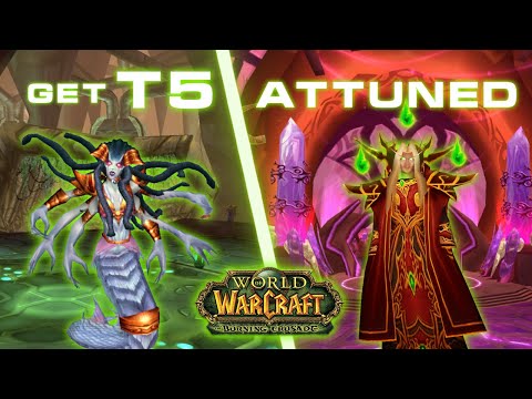 Tier 5 Attunement Guide // Get attuned at your OWN pace in TBC Classic