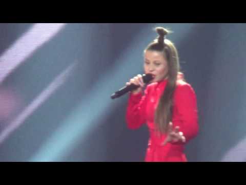 ESCKAZ in Kyiv: Fusedmarc (Lithuania) - Rain Of Revolution (1st dress rehearsal)