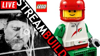 🔴 Building LEGO Up-Scaled Racing Driver Minifigure (40819) Live!