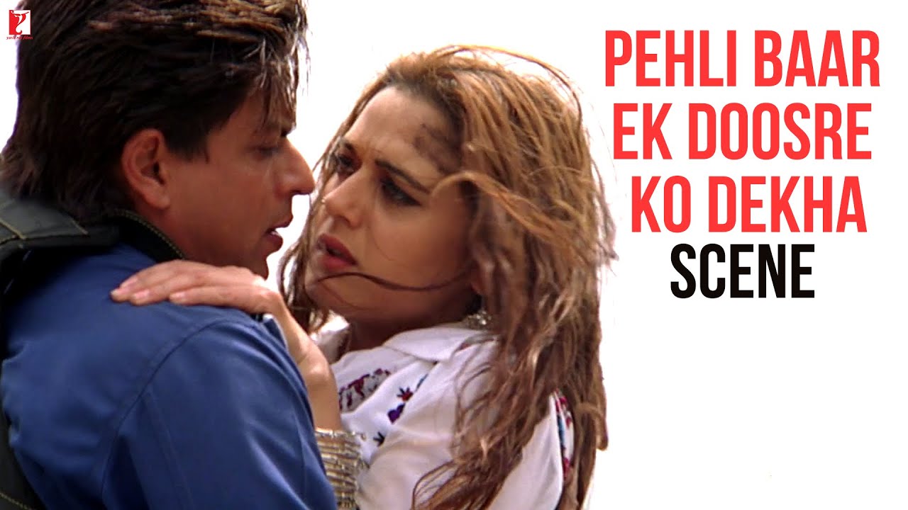Pehli Baar Ek Doosre Ko Dekha | Scene | Veer-Zaara | Shah Rukh Khan | Preity Zinta | Yash Chopra