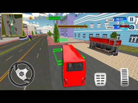 Euro Bus Driving Simulator 2018 -Unlocked Red Bus| Android Gameplay (HD)