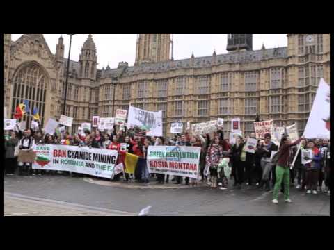 15th day of Romanian Autumn in London Save Rosia Montana