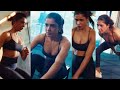 Samantha GLAMOROUS GYM Workout Video Actress Samantha Workout Samantha Ruth Prabhu GYM Visuals