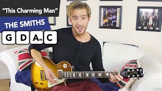 How to play This Charming Man with 5 EASY CHORDS!