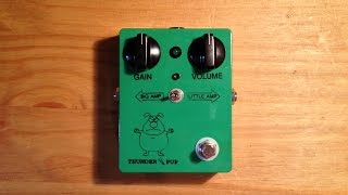Video thumbnail for Introducing the Bigfoot Engineering Thunder Pup guitar overdrive pedal by Bigfoot Engineering