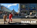 NEW YORK CITY Walking Tour 4K HARLEM