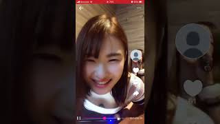 ライブ配信切り抜き　カラオケで盛り上がりすぎて胸チラ祭り