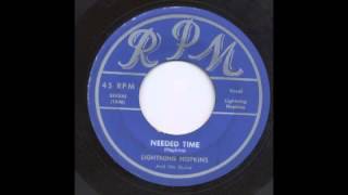 LIGHTNING HOPKINS - NEEDED TIME - RPM