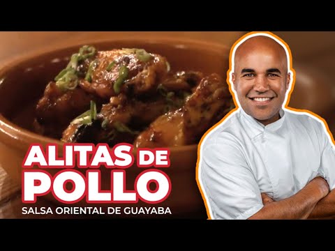 ALITAS de POLLO en Salsa Oriental de Guayaba