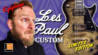 LIMITED EDITION Les Paul Custom 🐍 Cobra Burst 🤯 EPI Does it AGAIN!