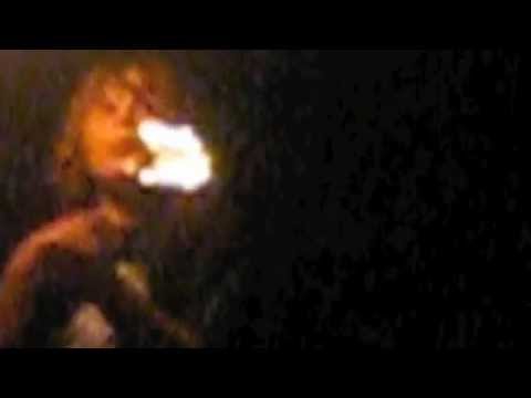 Robbie and Brian Eno at Camp Jam