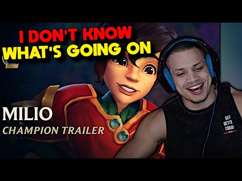Tyler1 Reacts to Milio Champion Trailer | LoL New Champion