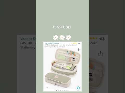 Aesthetic school supplies on Amazon- Green Theme #school #schoolsupplies #aesthetic #schoollife