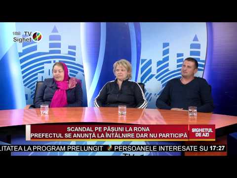 Sighetul de Azi 21 aprilie 2015 - Scandal pe pasuni la Rona. Prefectul evita sa medieze situatia