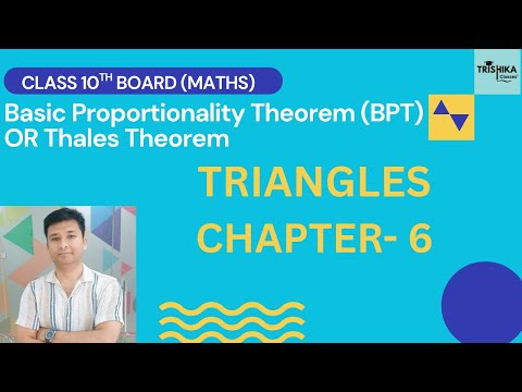 Basic Proportionality Theorem (BPT)