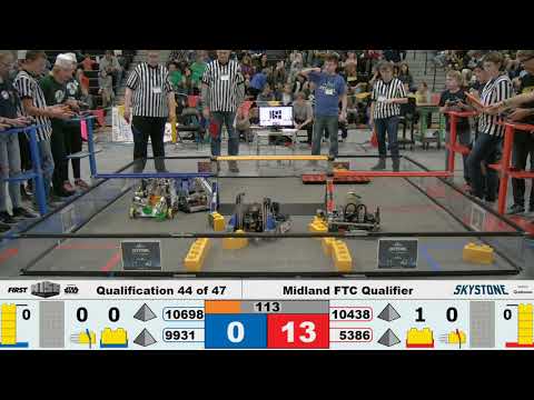 Midland FTC Qualifier 2019 - Qualification Match 44