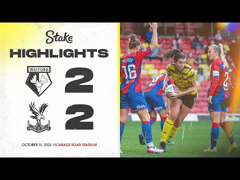 THE GOLDEN GIRLS COMEBACK FROM 2-0 DOWN | WATFORD 2-2 CRYSTAL PALACE