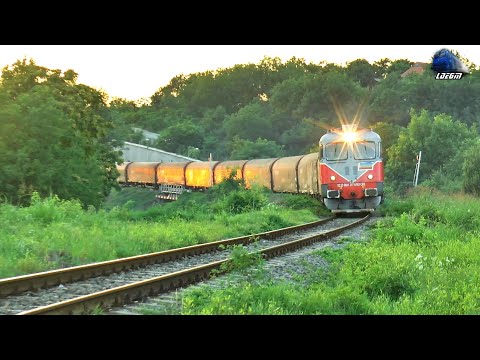 LDE2100 60-1317-6 & Marfar CFR MARFĂ Freight Train pe Apus/on Sunset in Oradea - 09 July 2020