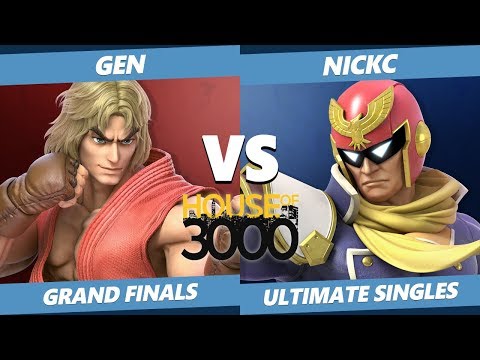 Smash Ultimate Tournament - Gen (Ken) Vs. NickC (Captain Falcon) SSBU Xeno 171 Grand Finals