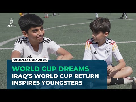Iraq’s World Cup return inspires young footballers