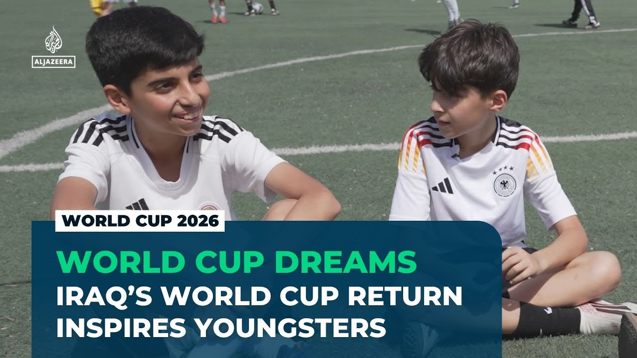 Iraq’s World Cup return inspires young footballers