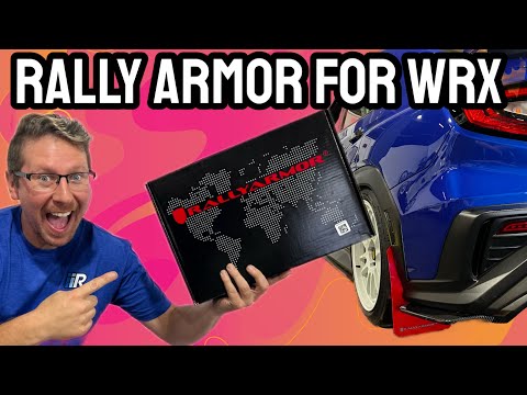 Rally Armor Mud Flap Install for 2022+ Subaru WRX