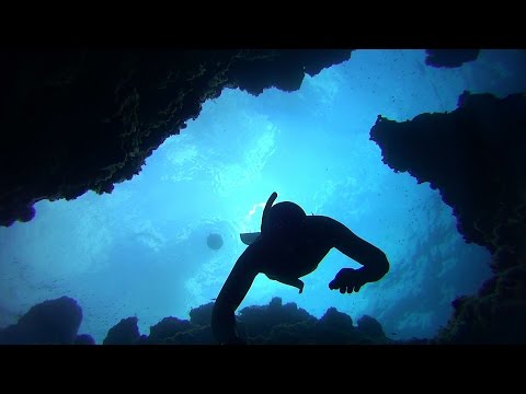 Dubrovnik caves freediving