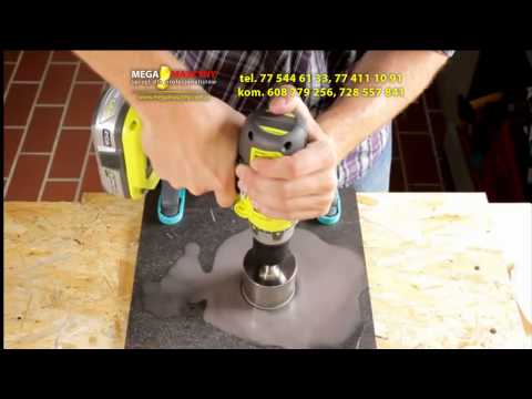 WOLFCRAFT otwornica diamentowa ceramic do kamienia glazury granitu