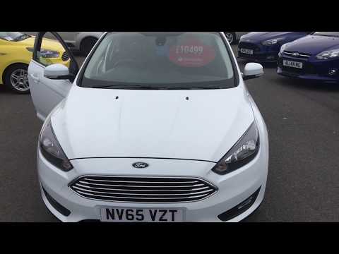 Used Ford Focus 1.0 EcoBoost Zetec 5dr Frozen White 2016