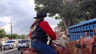 preview picture of video 'Douglas Pony Express Re-ride 2014'