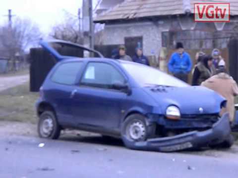 Accident la Gradinari din cauza neatenției