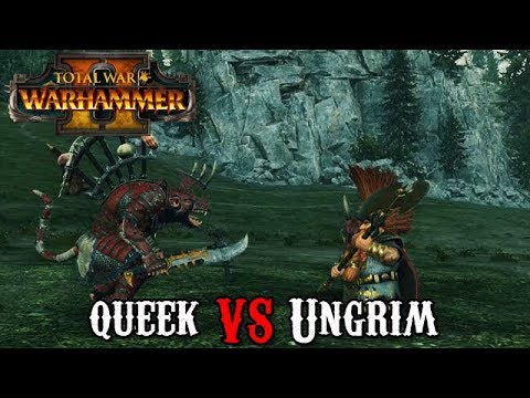Queek Headtaker vs Ungrim Ironfist - Total War: Warhammer II