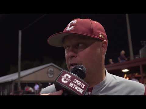 CofC Baseball vs Delaware Game 1 - Post Game Interview with Chad Holbrook