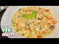 Italian Veg Risotto Recipe Creamy And Delicious Vegetarian Italian Risotto Sattvik Kitchen