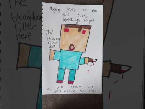 CoolCat_YT - My Creation #minecraft #scary #drawing