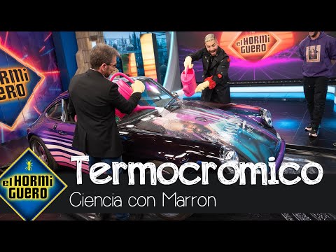 Maluma flipa con el coche termocrómico y personalizado con su cara - El Hormiguero